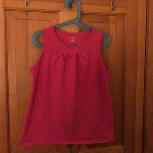 Girls lands end tank top
